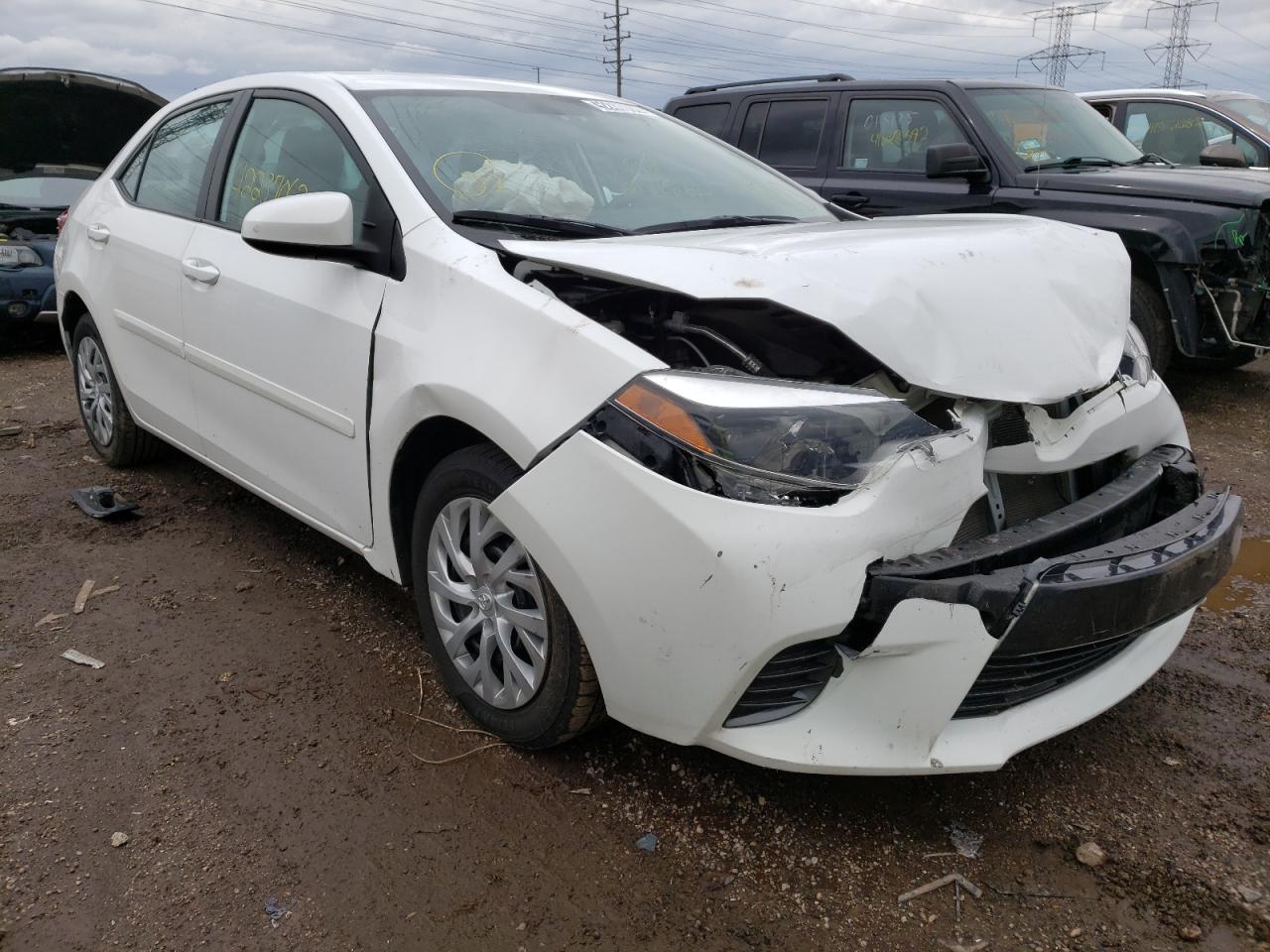 TOYOTA COROLLA L 2016 with VIN 2T1BURHE4GC718409 - Photo from auction