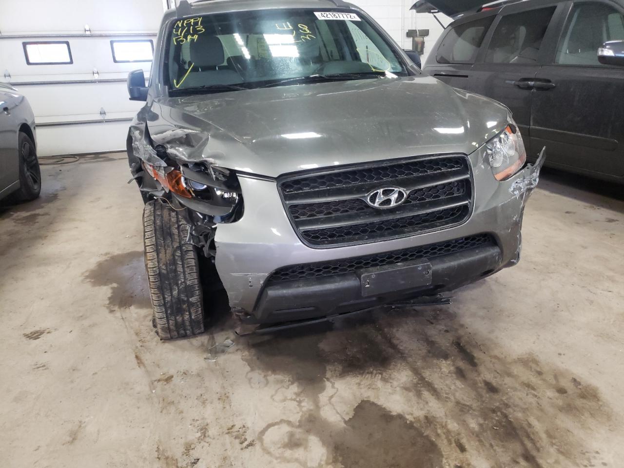 Photo 9 from auction – 2009 HYUNDAI SANTA FE G with VIN 5NMSG73D59H307978
