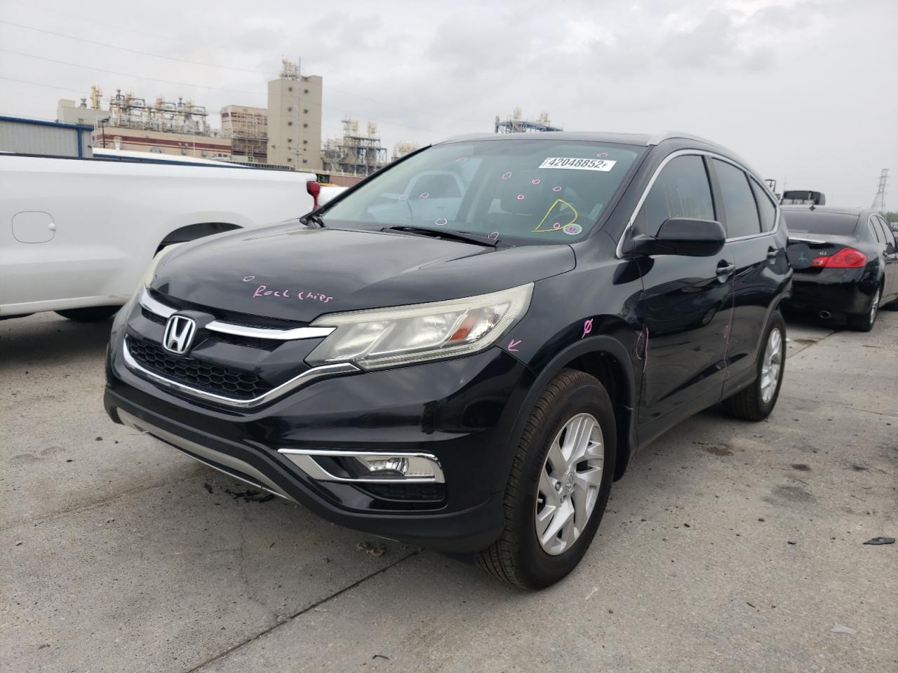Photo 2 from auction – 2016 HONDA CR-V EXL with VIN 2HKRM3H74GH536056