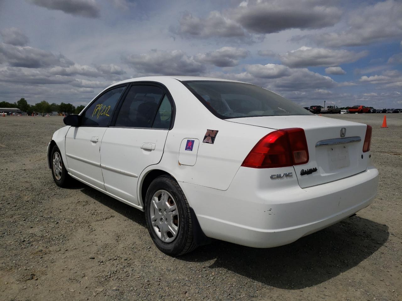 Photo 3 from auction – 2002 HONDA CIVIC with VIN 2HGES15532H500549
