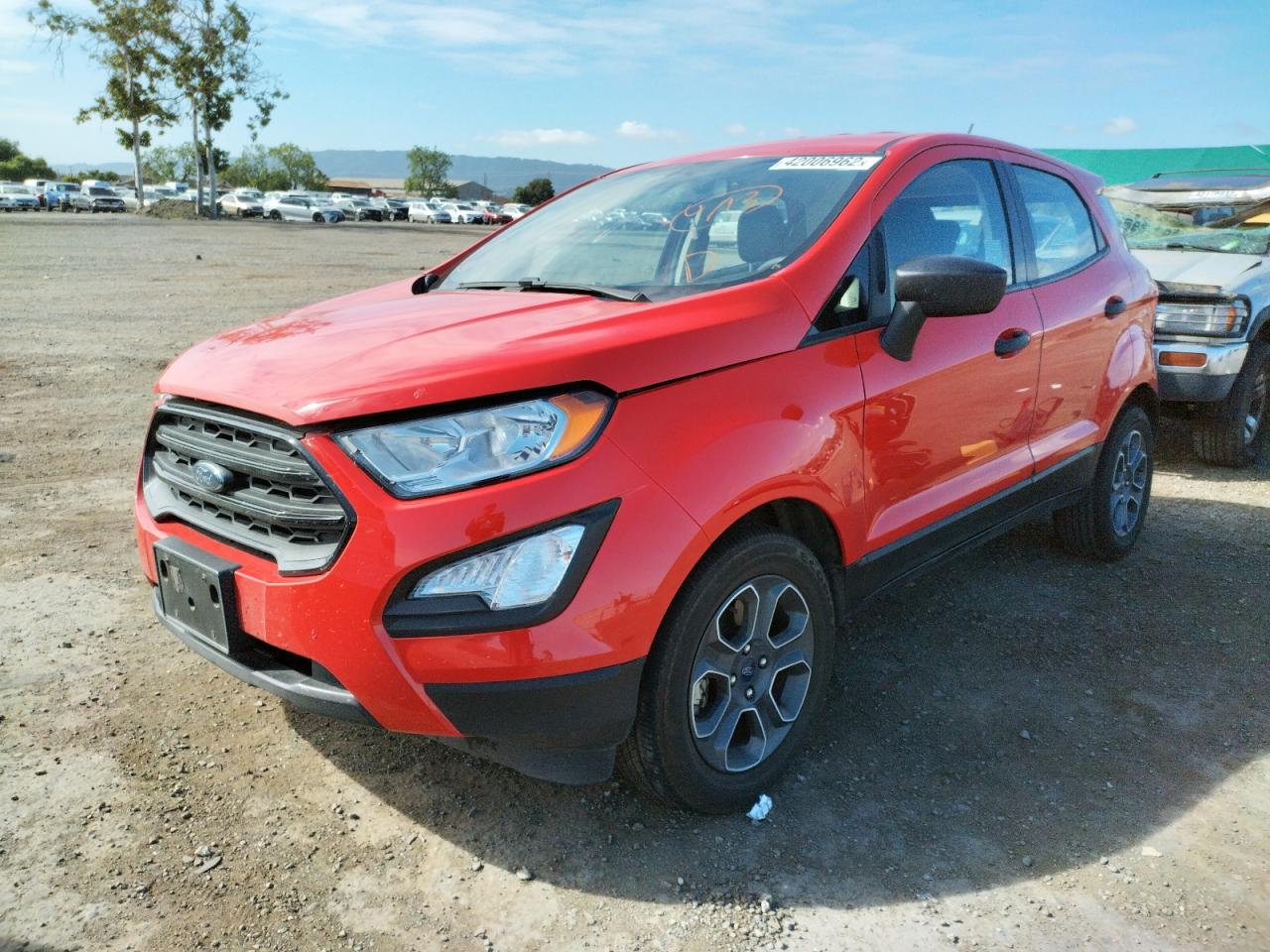 Photo 2 from auction – 2020 FORD ECOSPORT S with VIN MAJ3S2FE2LC348199