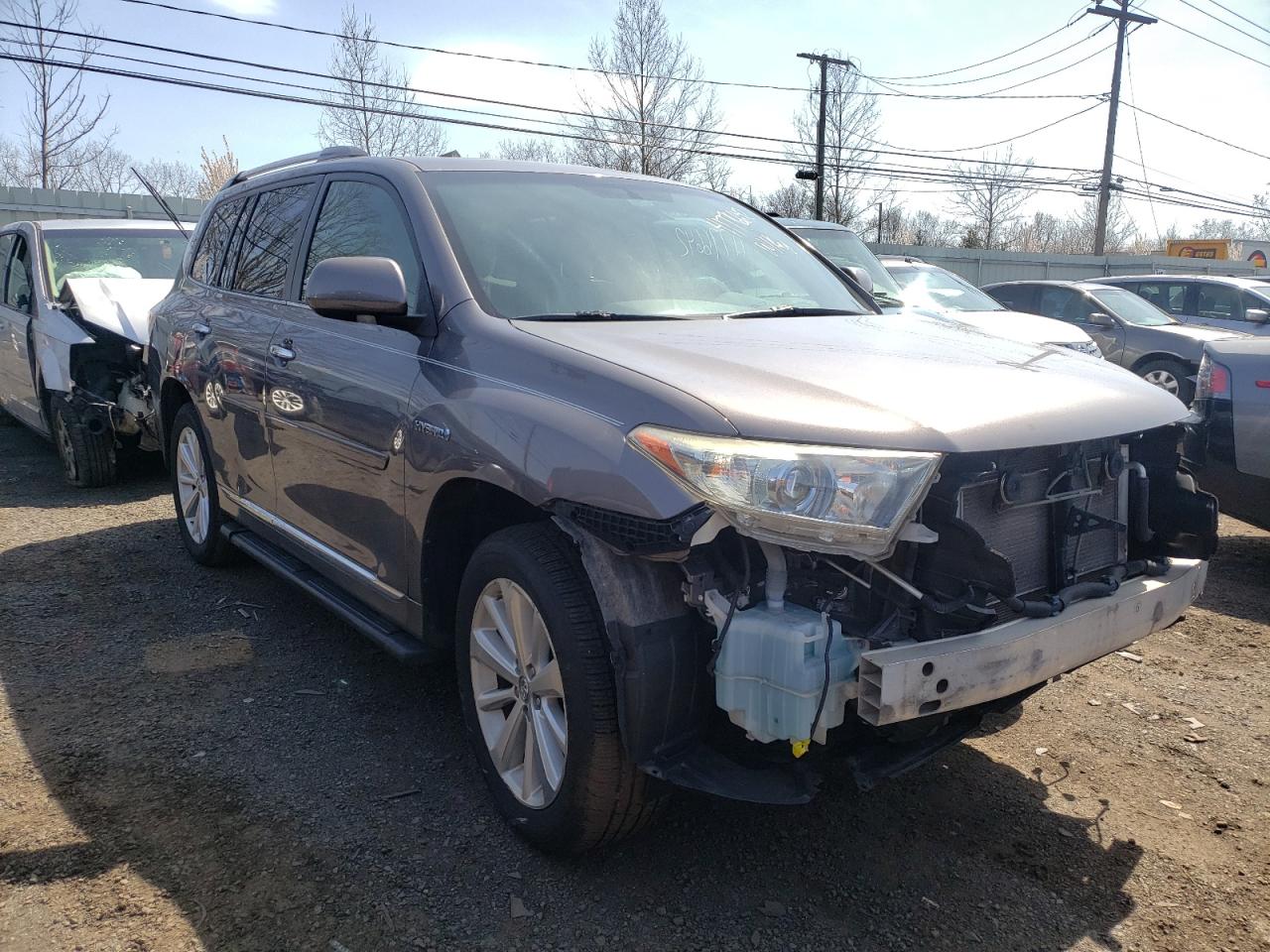 TOYOTA HIGHLANDER 2012 with VIN JTEDC3EH6C2008570 - Photo from auction