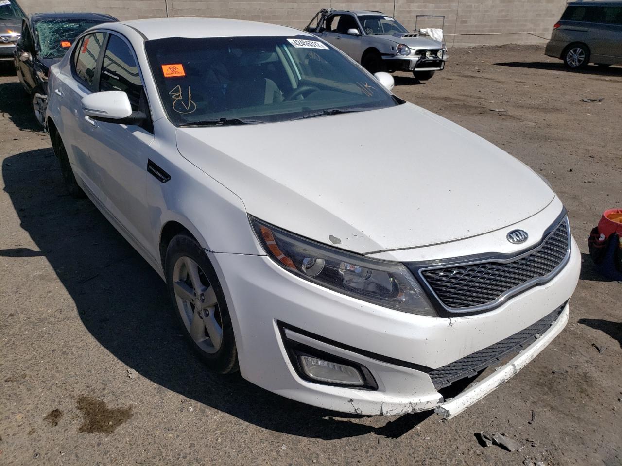 Photo 1 from auction – 2015 KIA OPTIMA LX with VIN 5XXGM4A70FG381006