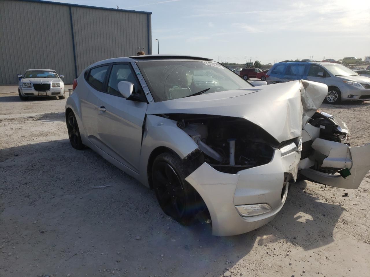HYUNDAI VELOSTER 2014 with VIN KMHTC6AD7EU217050 - Photo from auction