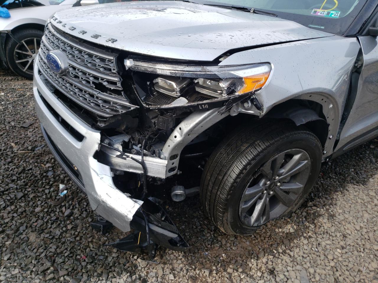 Photo 9 from auction – 2021 FORD EXPLORER X with VIN 1FMSK8DH7MGA01530