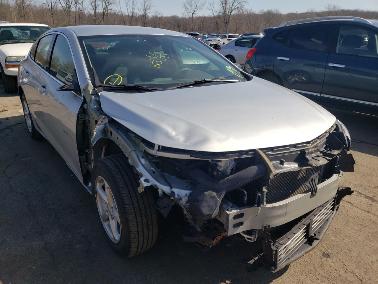 CHEVROLET MALIBU LS 2018 with VIN 1G1ZB5ST5JF281693 - Photo from auction