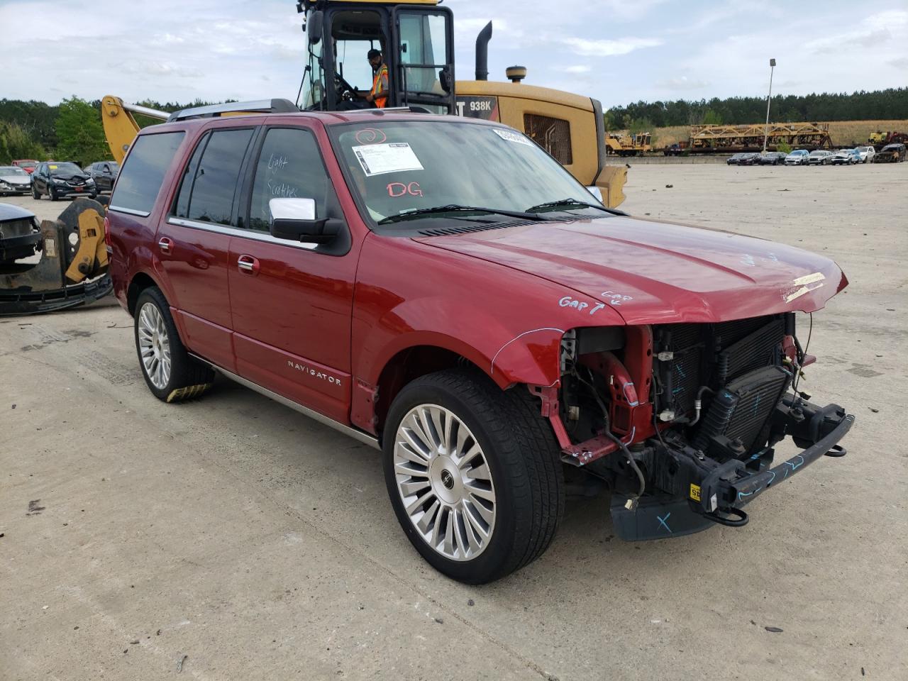 LINCOLN NAVIGATOR 2015 con VIN 5LMJJ2HT8FEJ14733 - Foto de la subasta