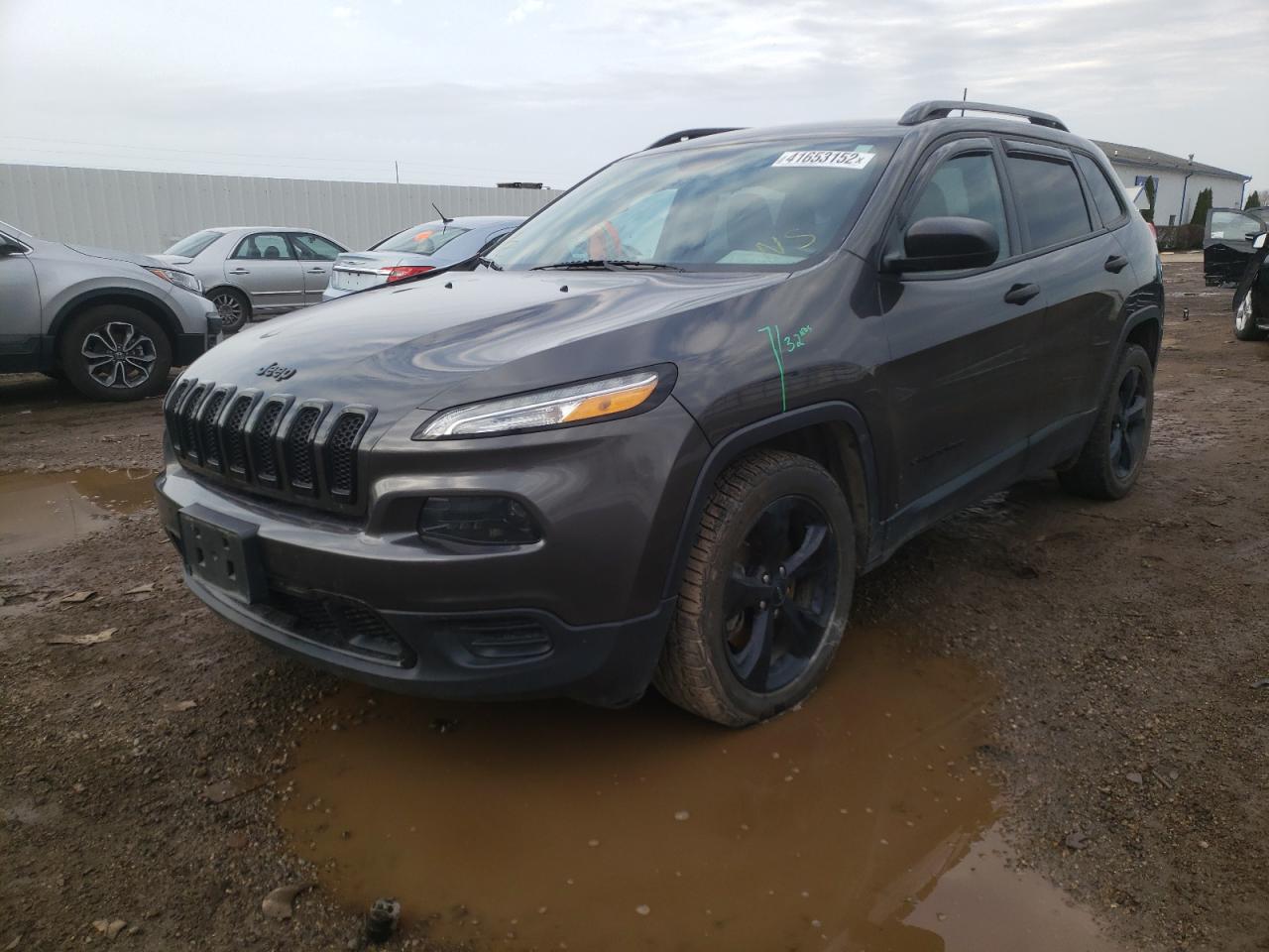 Photo 2 from auction – 2017 JEEP CHEROKEE S with VIN 1C4PJLAB6HW643961