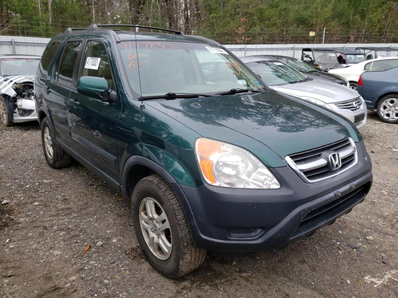 HONDA CR-V EX 2004 with VIN JHLRD78854C013249 - Photo from auction
