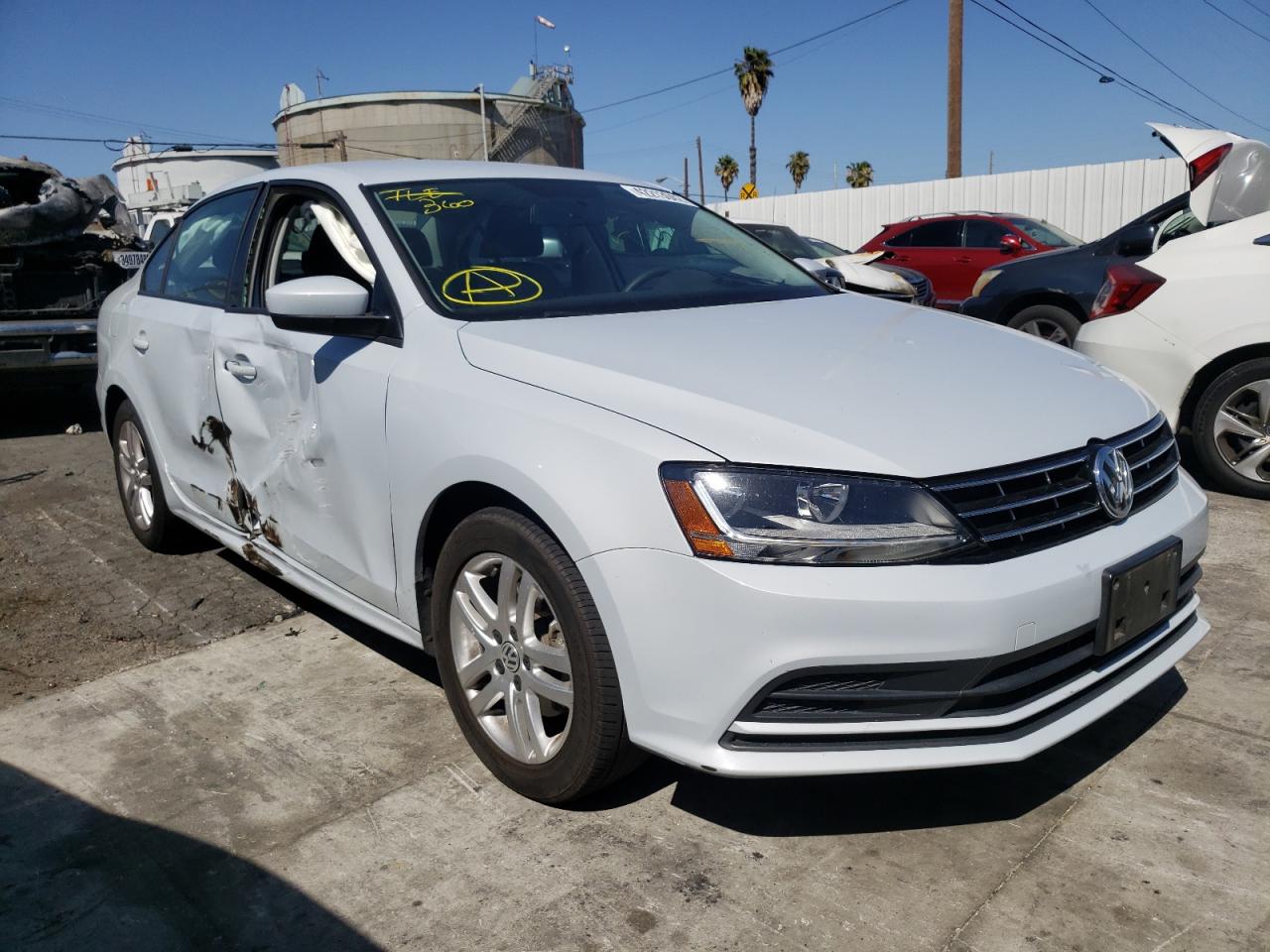 VOLKSWAGEN JETTA S 2018 with VIN 3VW2B7AJ2JM258955 - Photo from auction