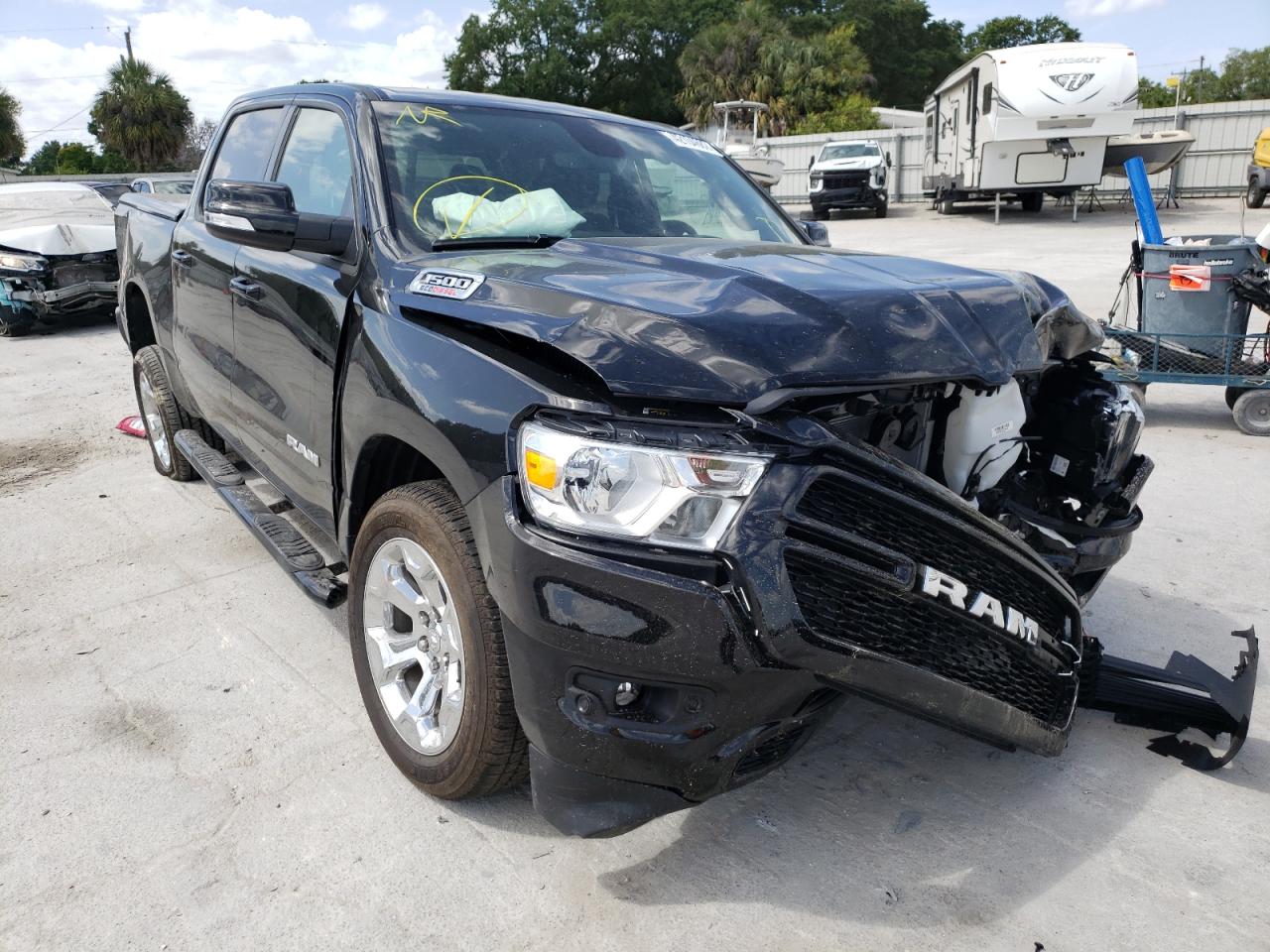 RAM 1500 BIG H 2022 with VIN 1C6SRFFM6NN165287 - Photo from auction