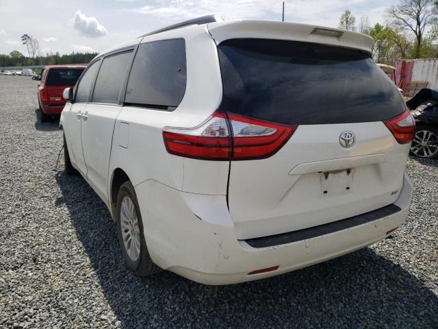 Photo 3 from auction – 2015 TOYOTA SIENNA XLE with VIN 5TDYK3DC7FS595230