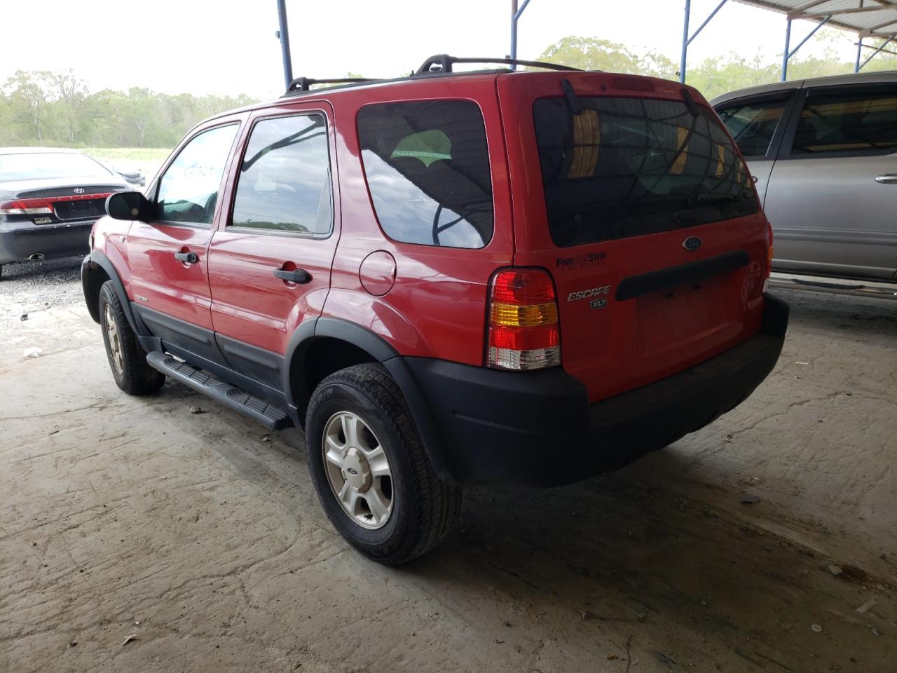 Photo 3 from auction – 2002 FORD ESCAPE XLT with VIN 1FMYU03192KC08067