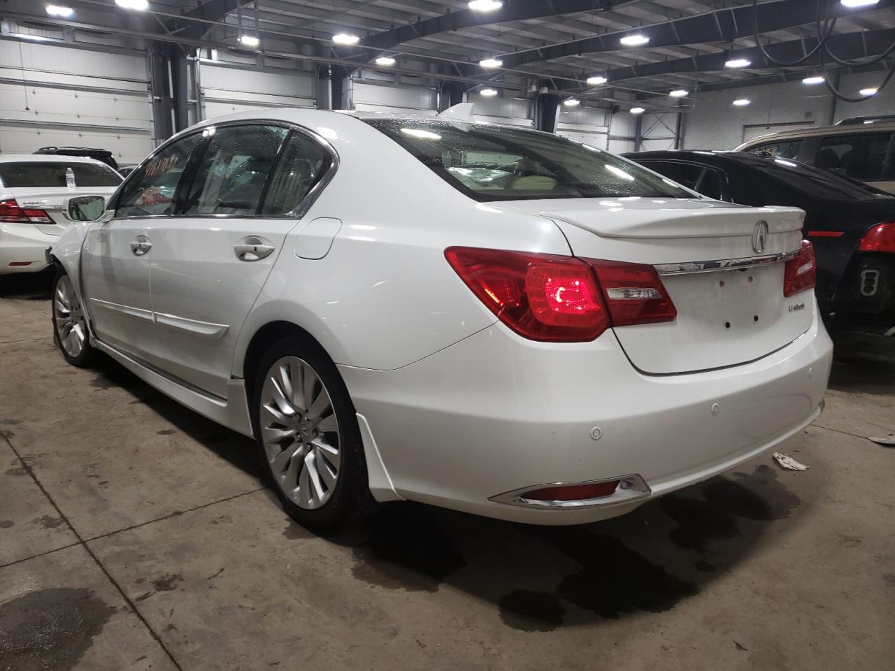 Фото 3 с аукциона – 2014 ACURA RLX ADVANC с VIN JH4KC1F94EC001300