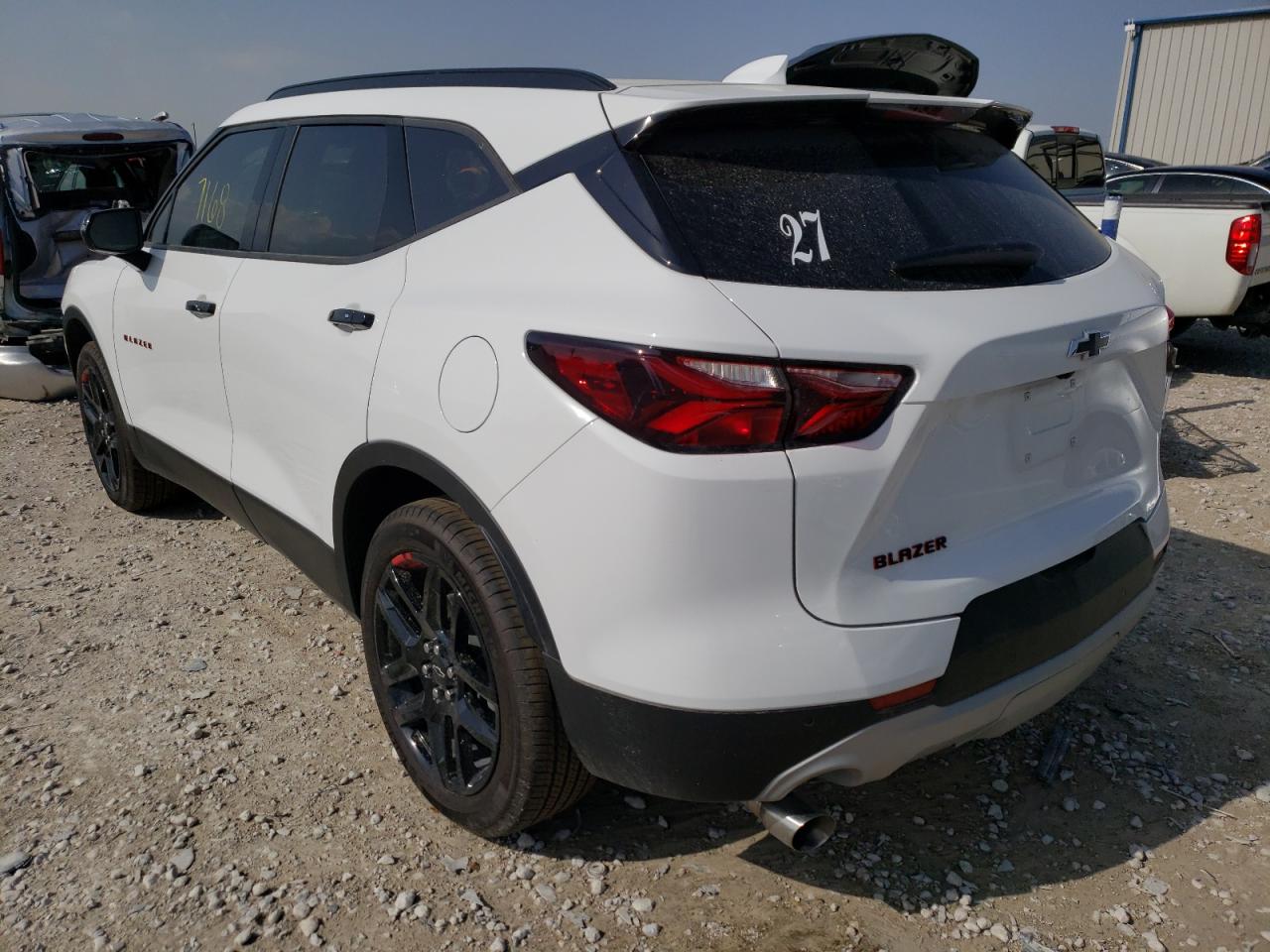 Photo 3 from auction – 2021 CHEVROLET BLAZER 2LT with VIN 3GNKBCR42MS573756