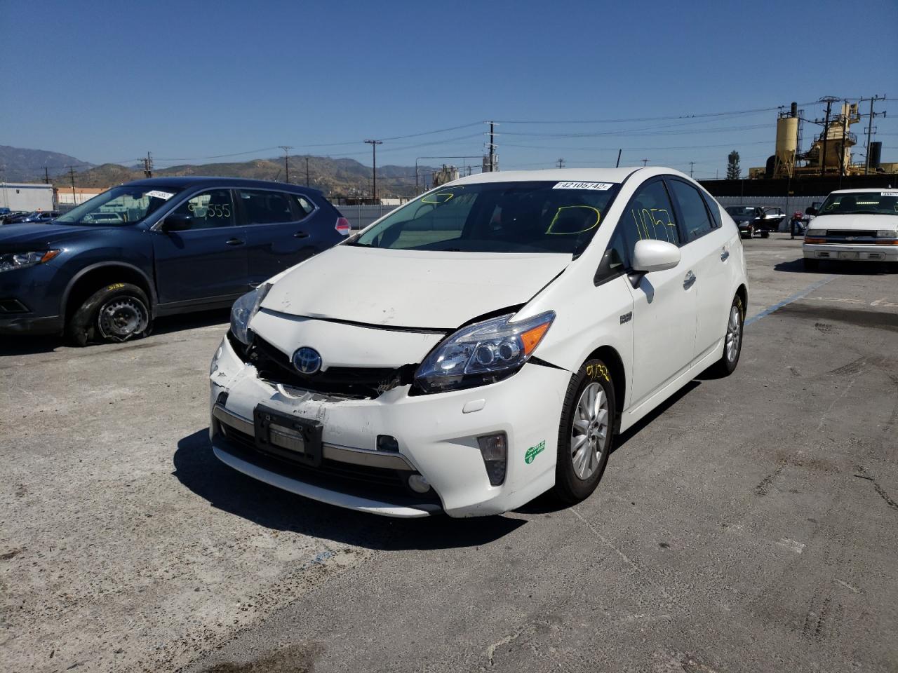 Photo 2 from auction – 2012 TOYOTA PRIUS PLUG with VIN JTDKN3DP7C3006853