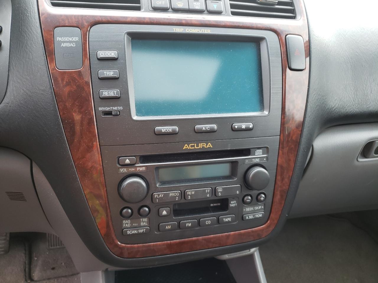 Photo 9 from auction – 2004 ACURA MDX with VIN 2HNYD18274H538337