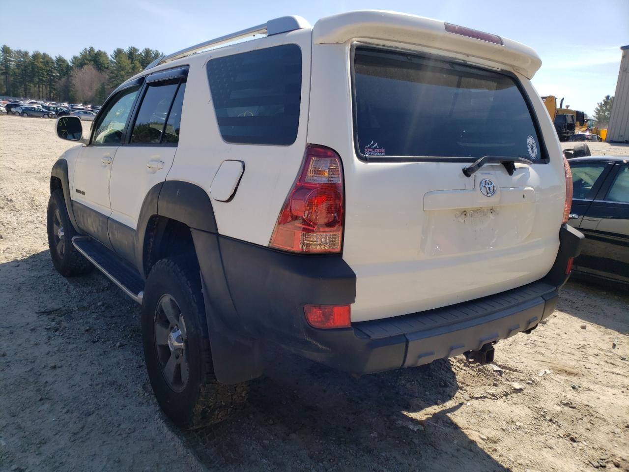 Photo 3 from auction – 2003 TOYOTA 4RUNNER LI with VIN JTEBU17R430017651