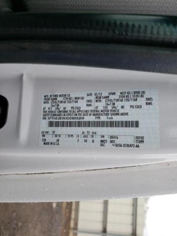 Photo 10 from auction – 2013 FORD ECONOLINE with VIN 1FTNE2EW3DDB05209