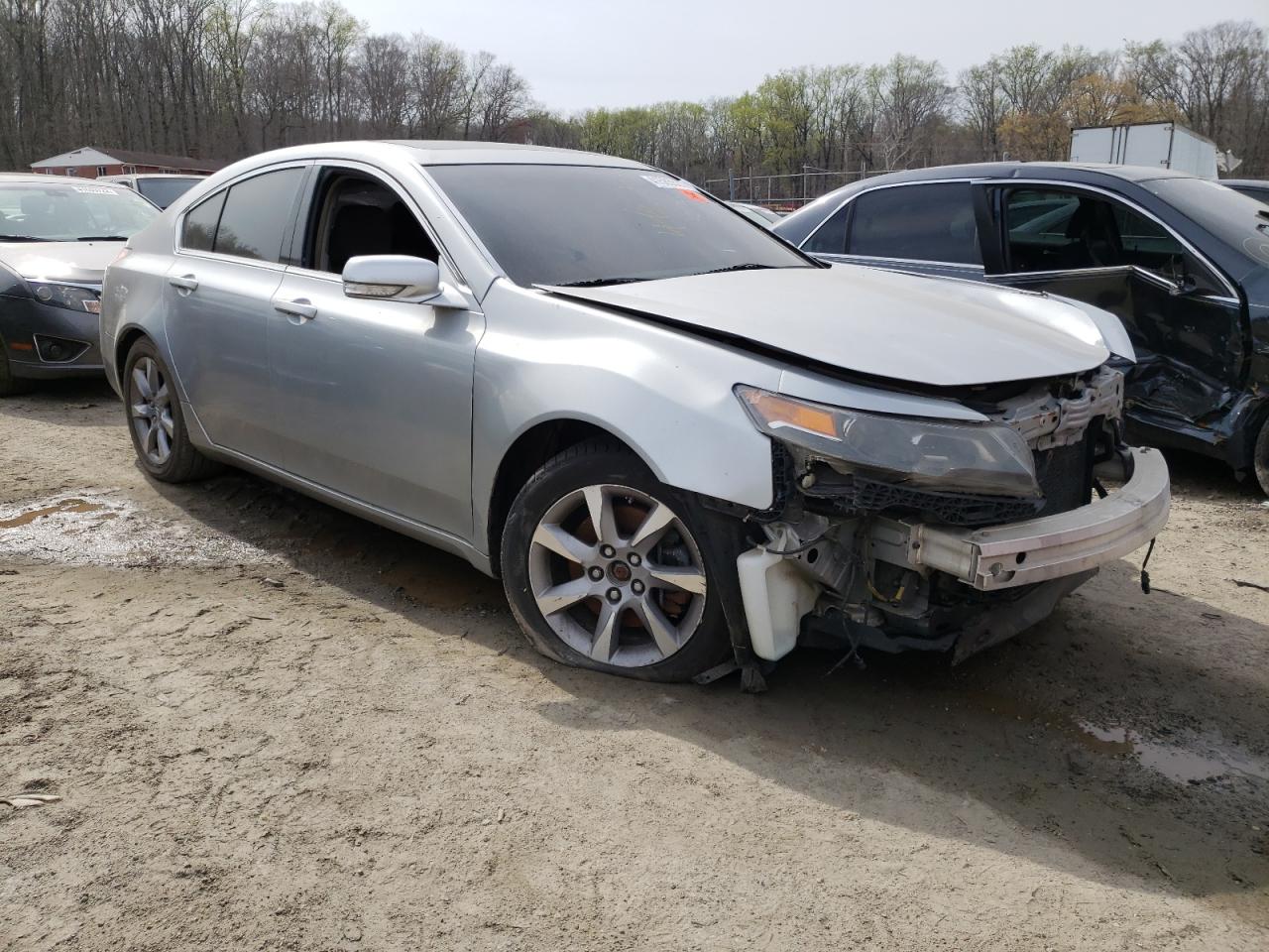 ACURA TL 2012 with VIN 19UUA8F29CA021354 - Photo from auction