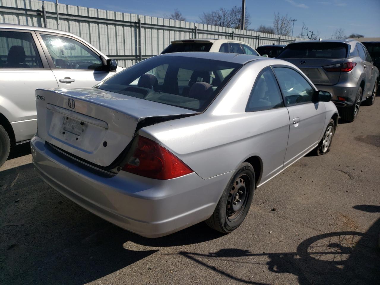 Photo 4 from auction – 2003 HONDA CIVIC LX with VIN 1HGEM22593L078554