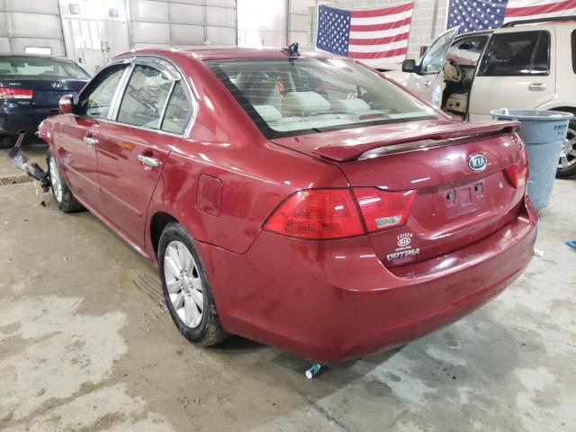Photo 3 from auction – 2010 KIA OPTIMA LX with VIN KNAGG4A84A5438740