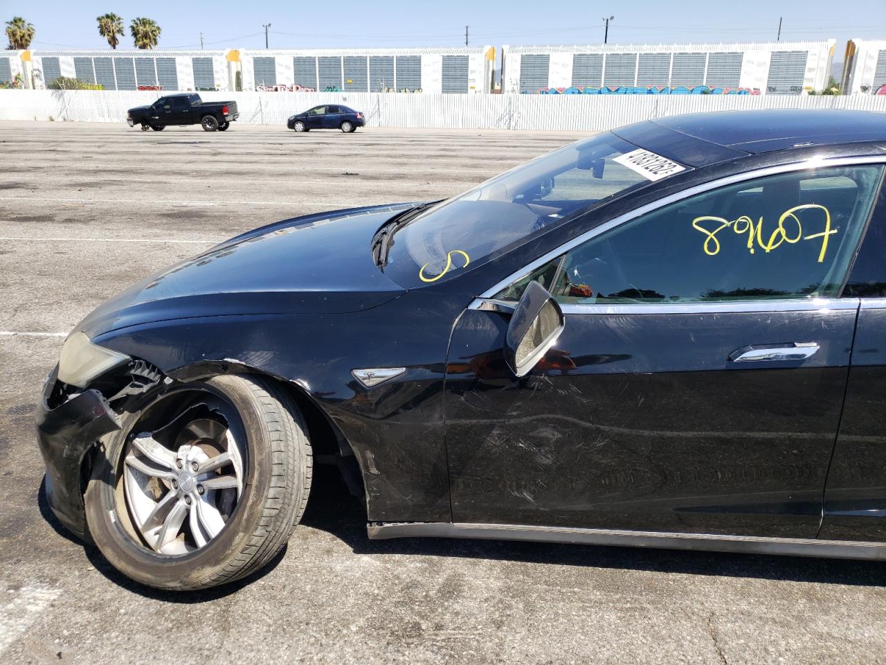 Photo 9 from auction – 2014 TESLA MODEL S with VIN 5YJSA1S14EFP38751