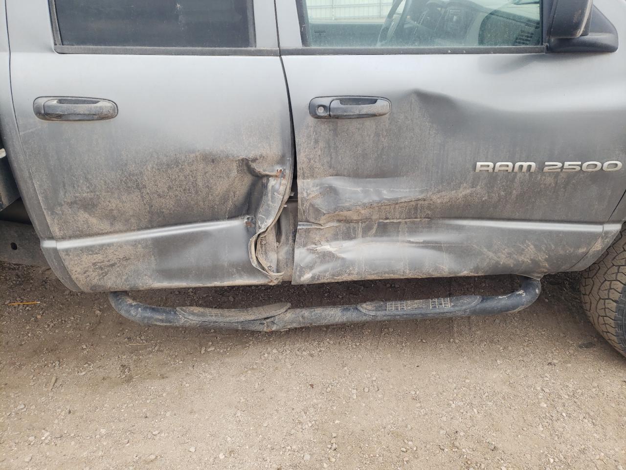 Photo 9 from auction – 2006 DODGE RAM 2500 S with VIN 1D7KS28C16J203016