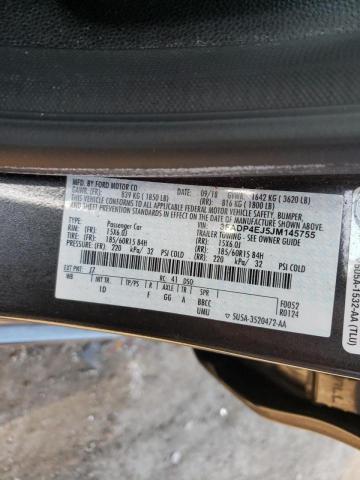 Photo 10 from auction – 2018 FORD FIESTA SE with VIN 3FADP4EJ5JM145755