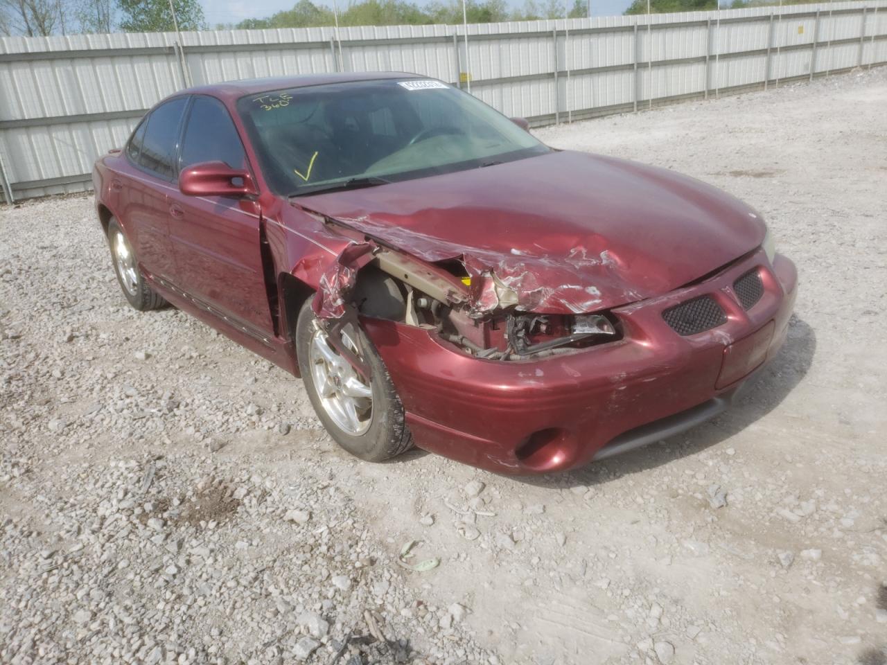 PONTIAC GRAND PRIX 2002 with VIN 1G2WP52K52F134394 - Photo from auction