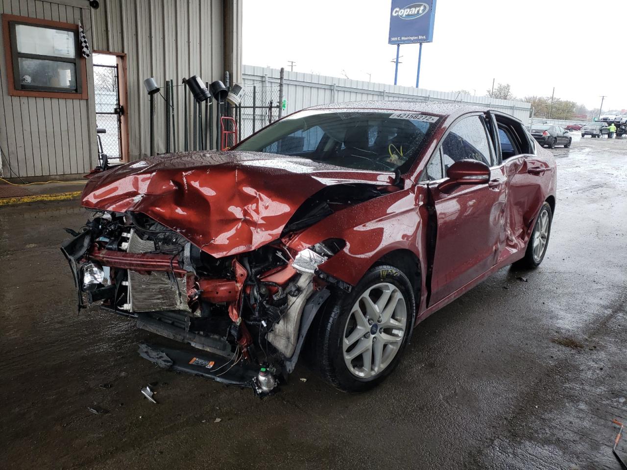 Photo 2 from auction – 2014 FORD FUSION SE with VIN 3FA6P0H71ER352783