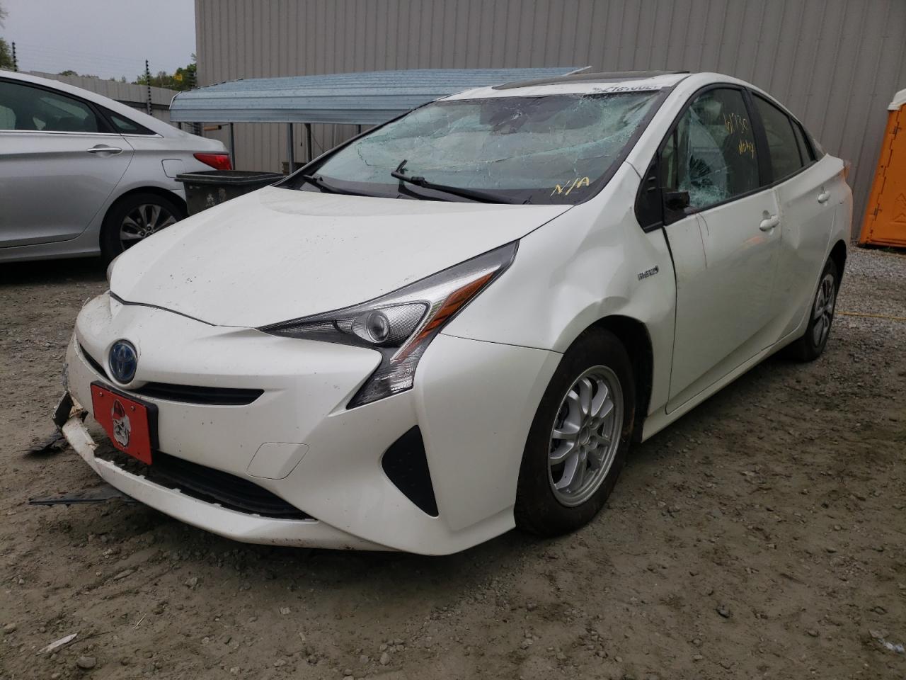 Photo 2 from auction – 2017 TOYOTA PRIUS with VIN JTDKARFU9H3033349