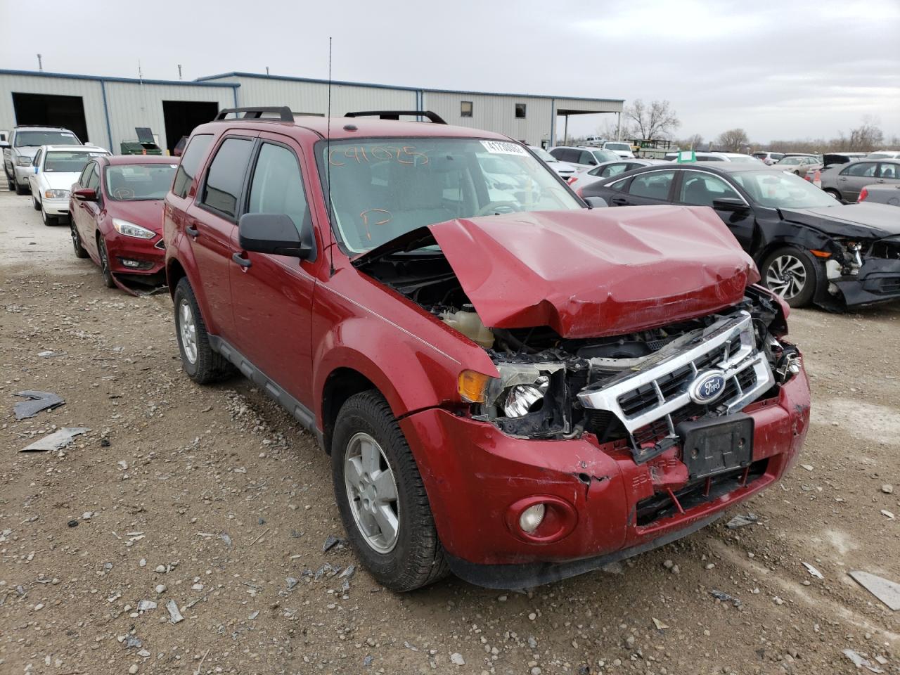 FORD ESCAPE XLT 2010 with VIN 1FMCU9D71AKC91025 - Photo from auction