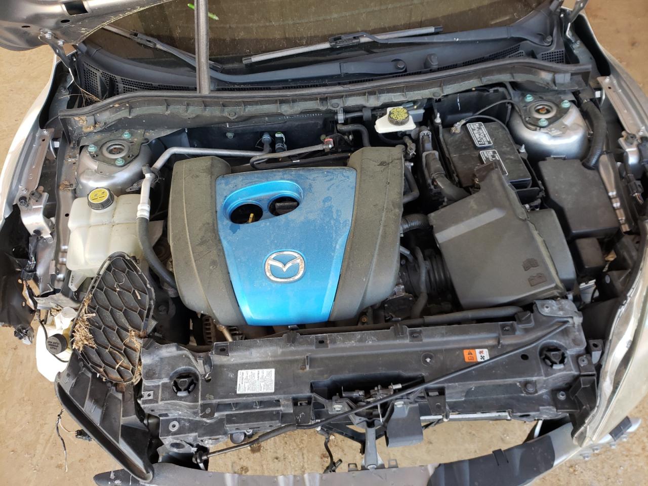 Photo 7 from auction – 2013 MAZDA 3 I with VIN JM1BL1M7XD1728888