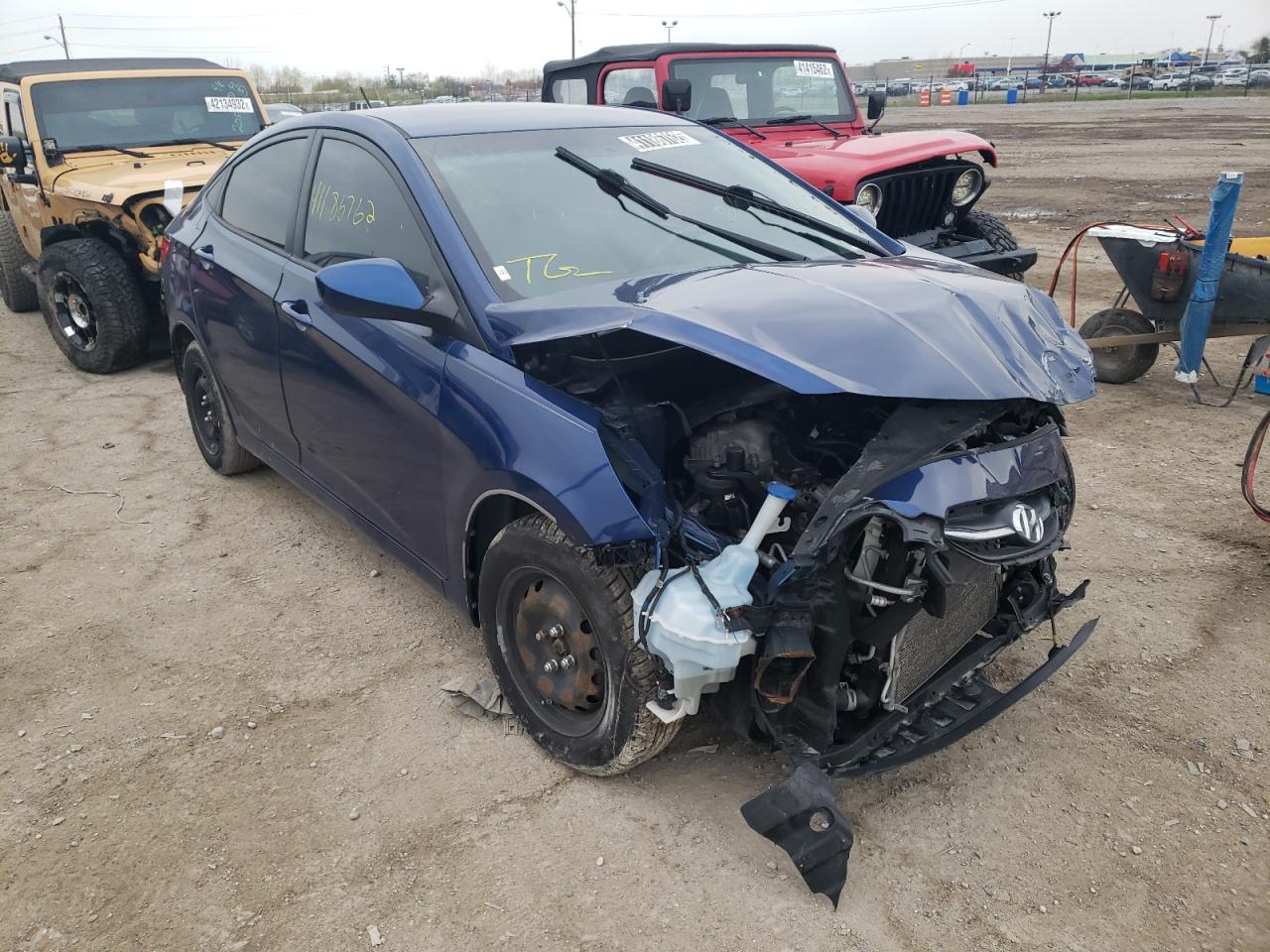 Photo 14 from auction – 2016 HYUNDAI ACCENT SE with VIN KMHCT4AEXGU990000