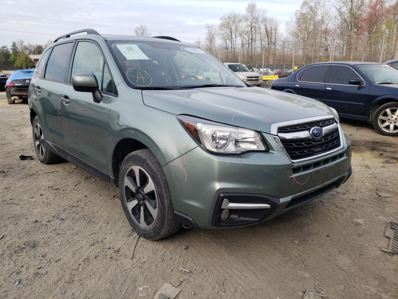 SUBARU FORESTER 2 2017 with VIN JF2SJAEC0HH489108 - Photo from auction