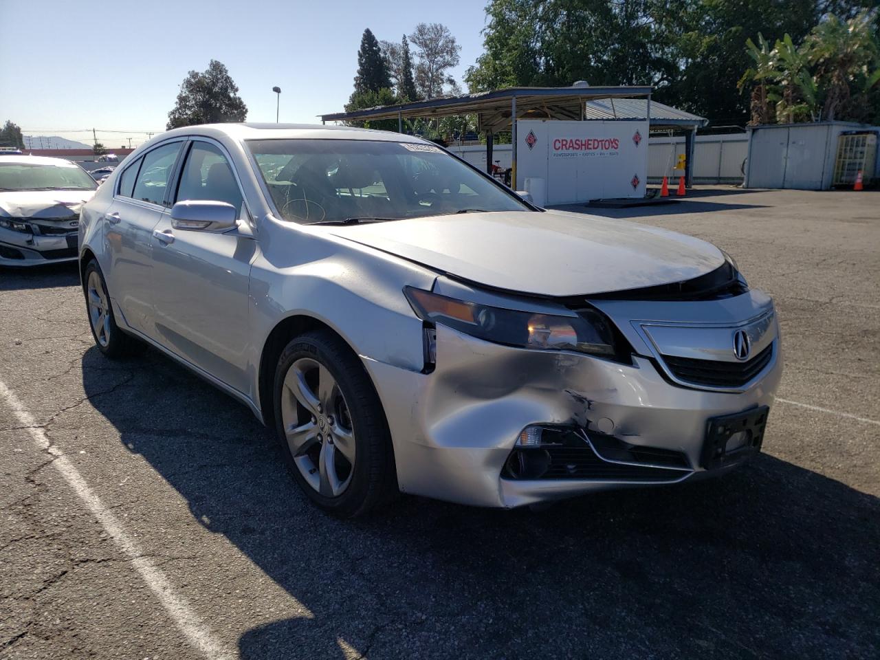 ACURA TL 2012 with VIN 19UUA8F78CA028498 - Photo from auction