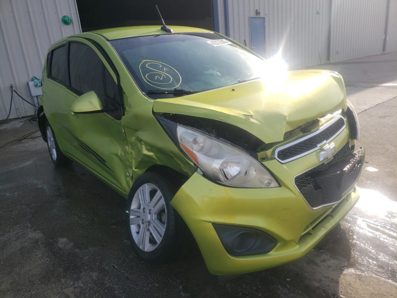 CHEVROLET SPARK 1LT 2013 with VIN KL8CD6S90DC567161 - Photo from auction
