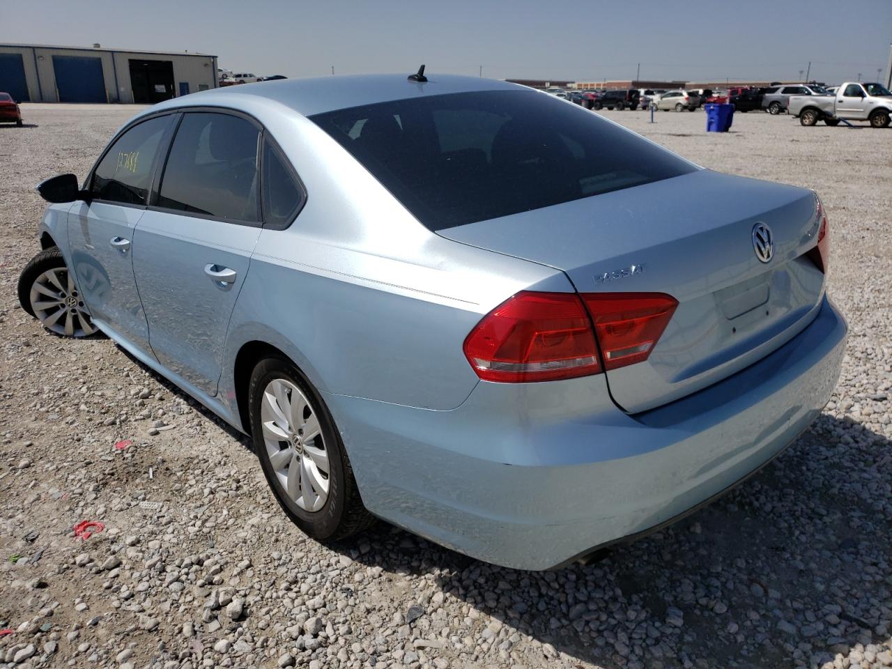 Photo 3 from auction – 2012 VOLKSWAGEN PASSAT S with VIN 1VWAH7A32CC058545