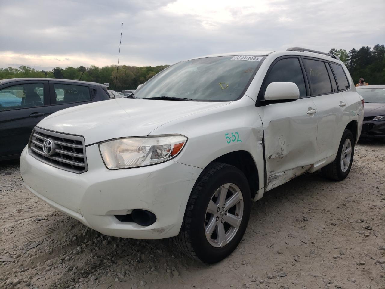 Photo 2 from auction – 2010 TOYOTA HIGHLANDER with VIN JTEZA3EHXA2011089