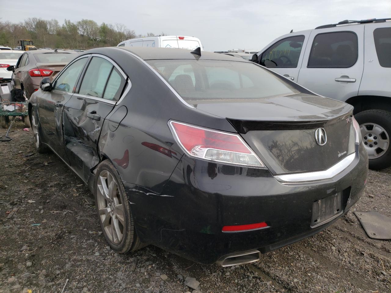 Photo 3 from auction – 2014 ACURA TL ADVANCE with VIN 19UUA9F78EA001035
