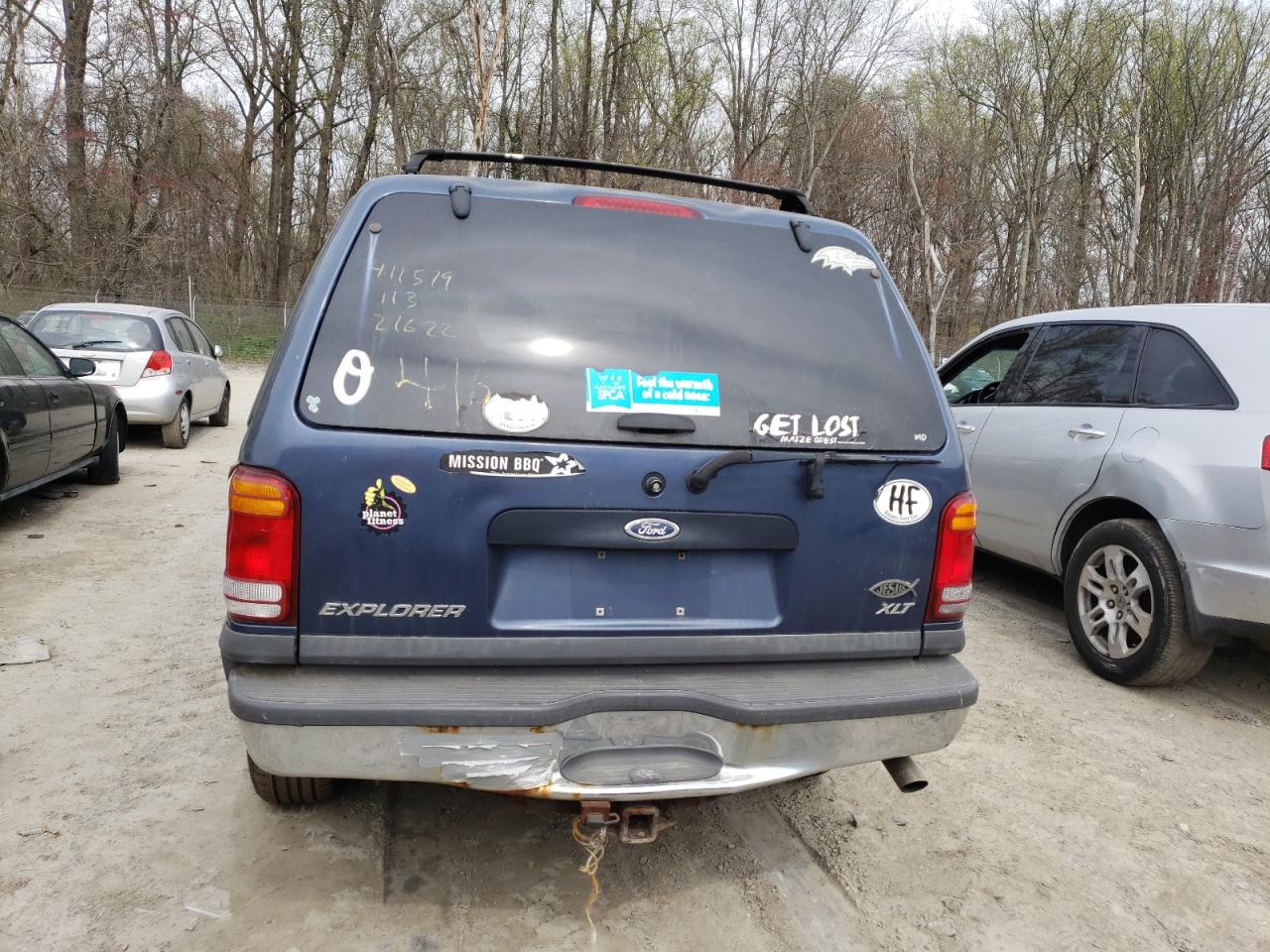 Photo 10 from auction – 2000 FORD EXPLORER X with VIN 1FMZU73E7YZA46830