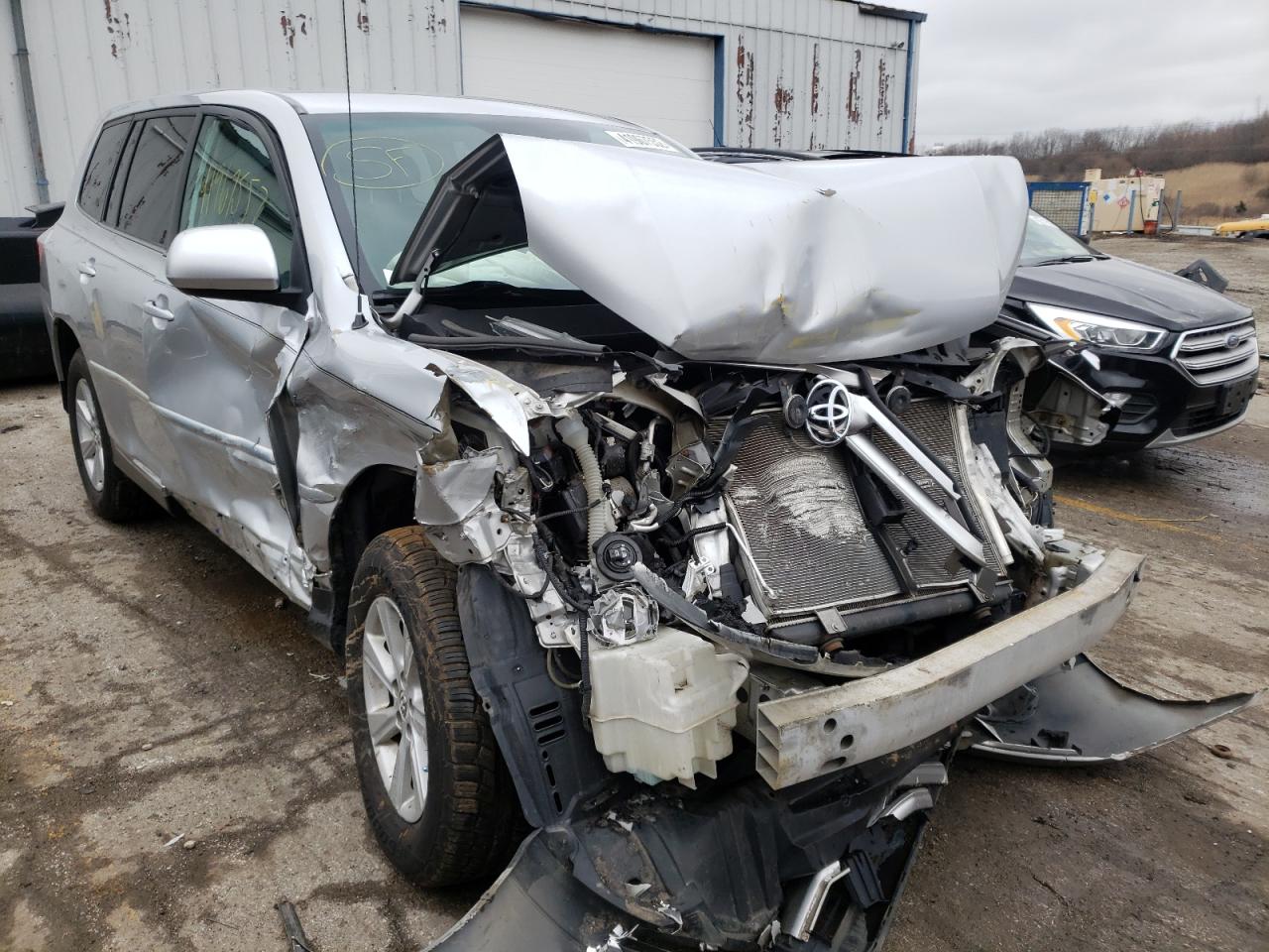 TOYOTA HIGHLANDER 2012 with VIN 5TDZA3EH5CS029127 - Photo from auction