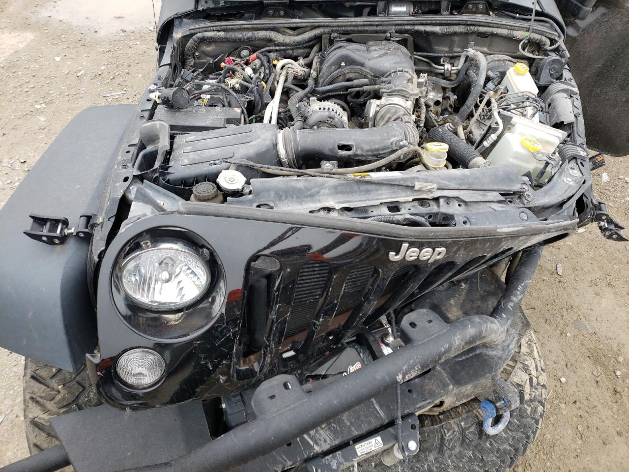 Photo 7 from auction – 2014 JEEP WRANGLER U with VIN 1C4HJWFG0EL160179