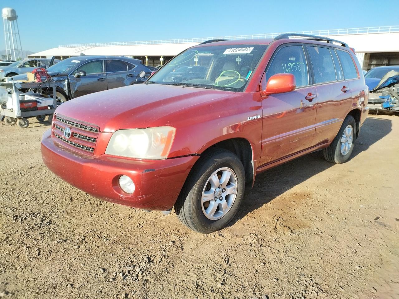 Photo 9 from auction – 2003 TOYOTA HIGHLANDER with VIN JTEGF21A930074517