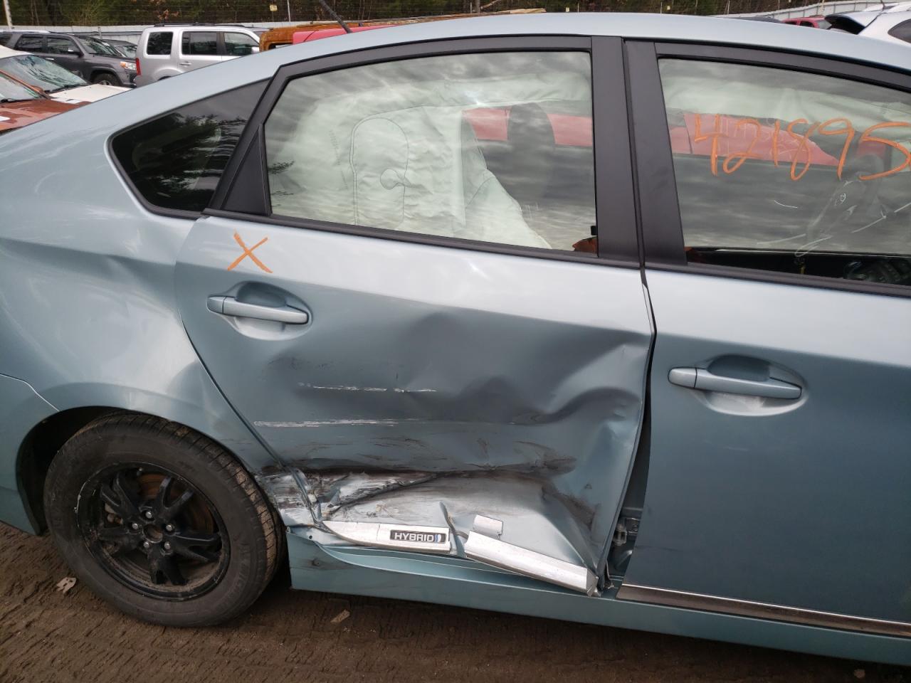 Photo 9 from auction – 2012 TOYOTA PRIUS with VIN JTDKN3DU8C5530880