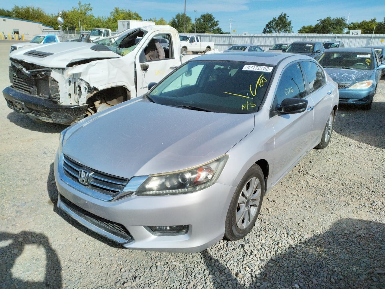 Photo 2 from auction – 2014 HONDA ACCORD EX with VIN 1HGCR2F75EA204461