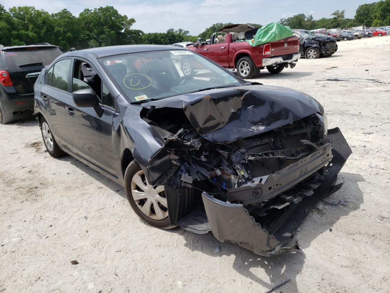 SUBARU IMPREZA 2013 with VIN JF1GJAA67DH029884 - Photo from auction