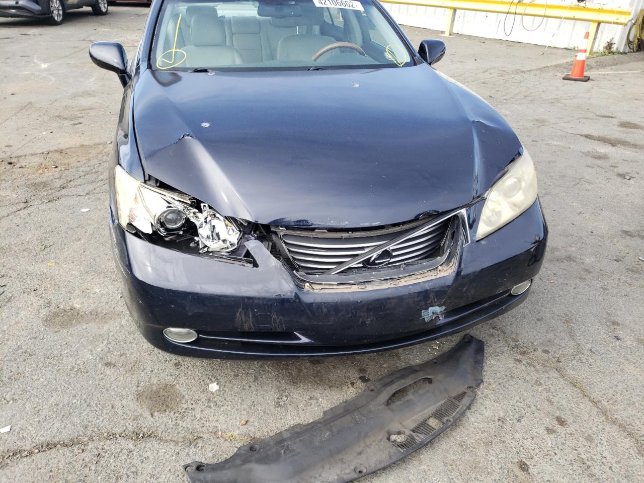Photo 9 from auction – 2009 LEXUS ES 350 with VIN JTHBJ46G092307492