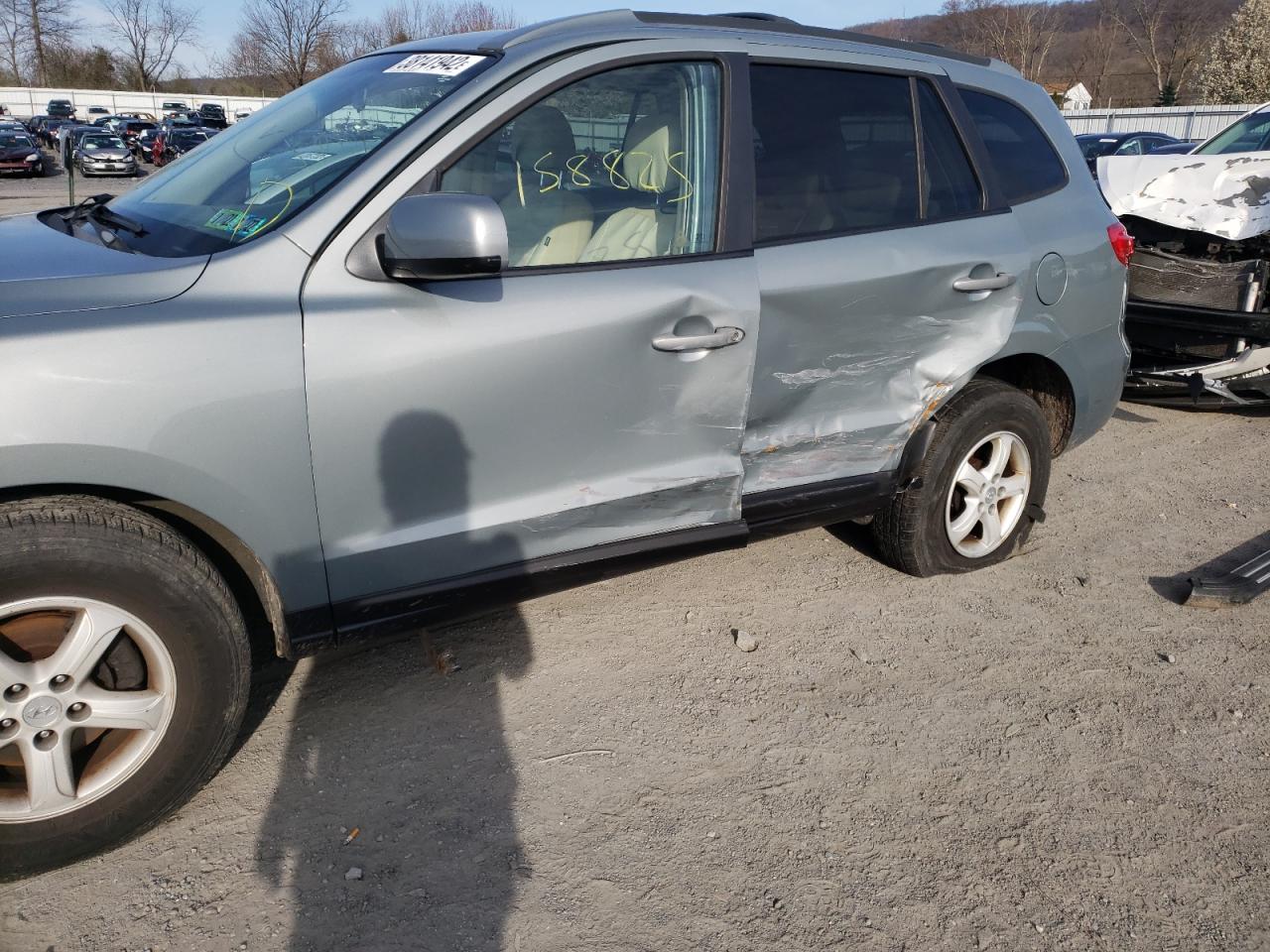 Photo 9 from auction – 2007 HYUNDAI SANTA FE G with VIN 5NMSG73DX7H105389